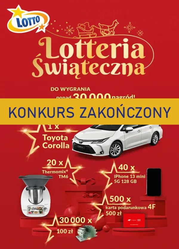 Aktualna loteria świąteczna Lotto