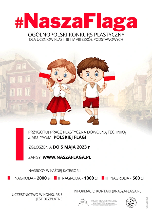 Konkurs Plastyczny Dla Dzieci - #NaszaFlaga